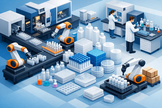 Fallstudie Serienfertigung Laborplastik OEM