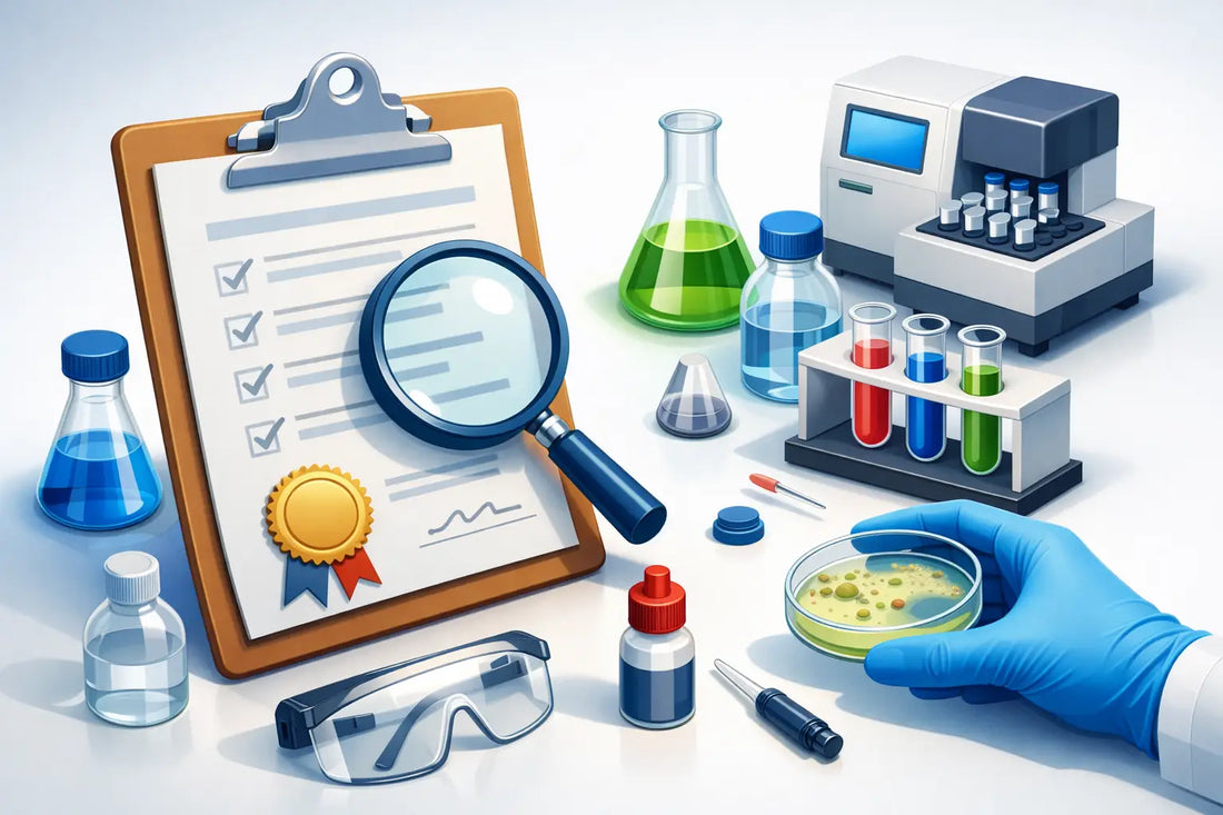 COA Zertifikat Laborbedarf: What to Check