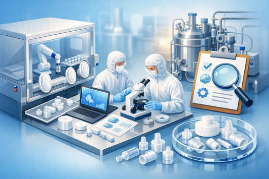 Sterile Kunststoffteile validieren in pharma