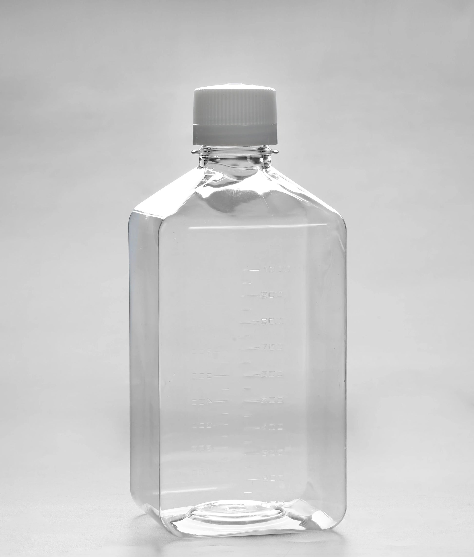 Premium Square PETG Media Bottles | 5mL to 1000mL | Gamma Irradiated cGMP innoME GmbH