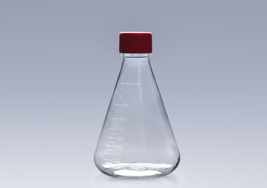 PC Erlenmeyer Flask Sterile | Polycarbonate Shake Flask Autoclavable | Gamma Irradiated cGMP