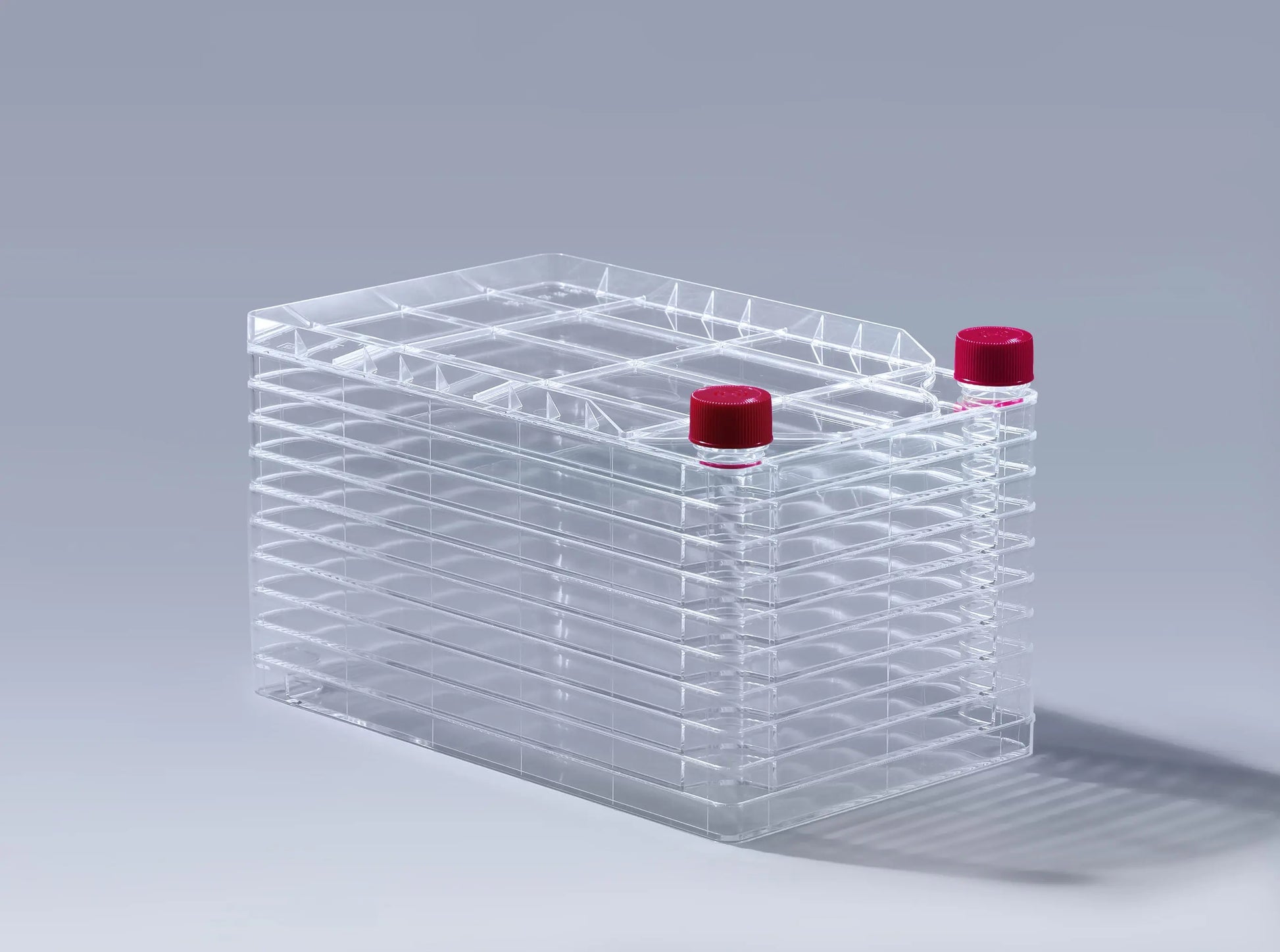 Mehrschichtige Zellkultursysteme | Cell Factory 1-40 Lagen | Großmaßstäbliche Zellproduktion innoME GmbH