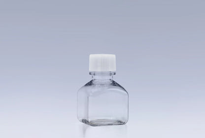Premium Square PETG Media Bottles | 5mL to 1000mL | Gamma Irradiated cGMP innoME GmbH