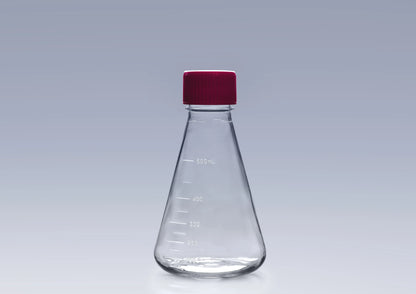 PETG-Erlenmeyerkolben | Steriler Schüttelkolben | cGMP-konform, gammabestrahlt innoME GmbH