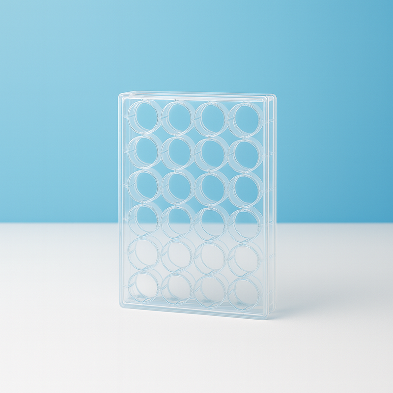 TC-Treated Cell Culture Plate – 24 Well | F-Bottom | Sterile