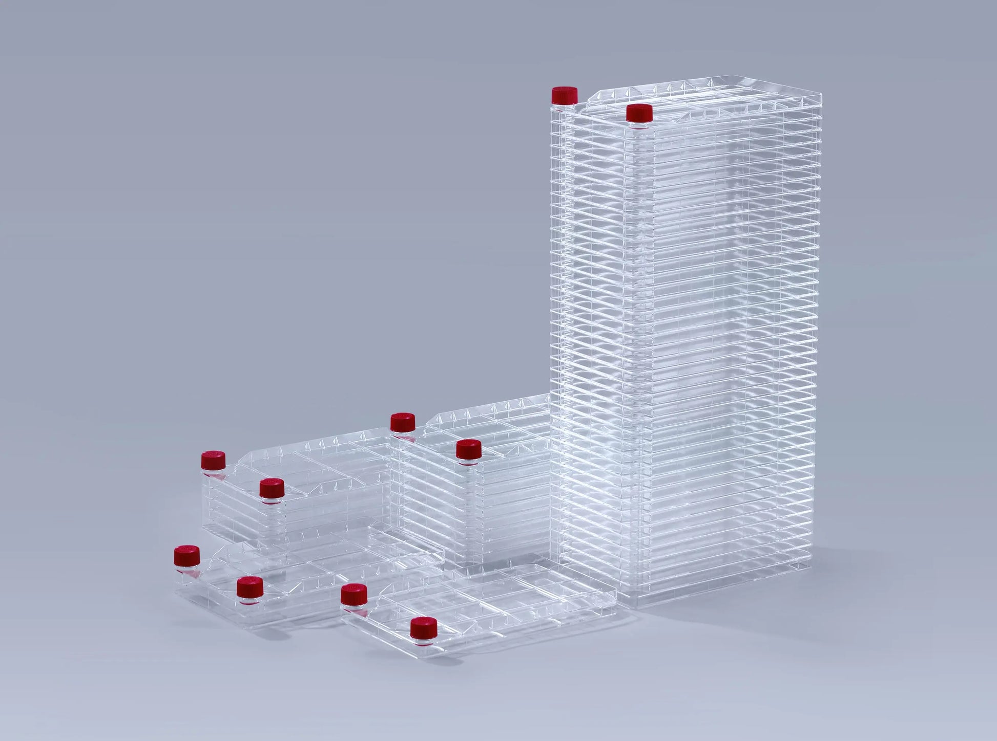 Mehrschichtige Zellkultursysteme | Cell Factory 1-40 Lagen | Großmaßstäbliche Zellproduktion innoME GmbH