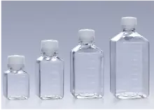 PETG Medienflaschen steril | Square Design 60–1000 ml | gammasterilisiert, cGMP innoME GmbH