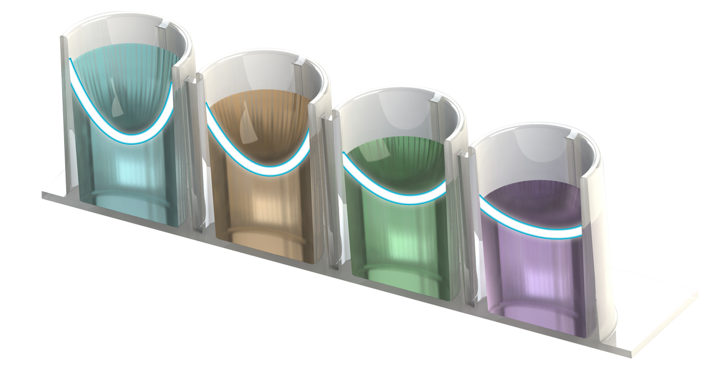 SpecPlate Low Binding UV/VIS 96-Well Spektroskopie-Platte | Protein DNA Quantifizierung