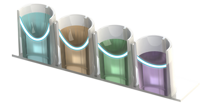 SpecPlate Low Binding UV/VIS 96-Well Spektroskopie-Platte | Protein DNA Quantifizierung